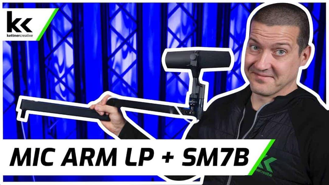 Elgato Wave Mic Arm LP + Shure SM7B | Setup & Review - Kettner